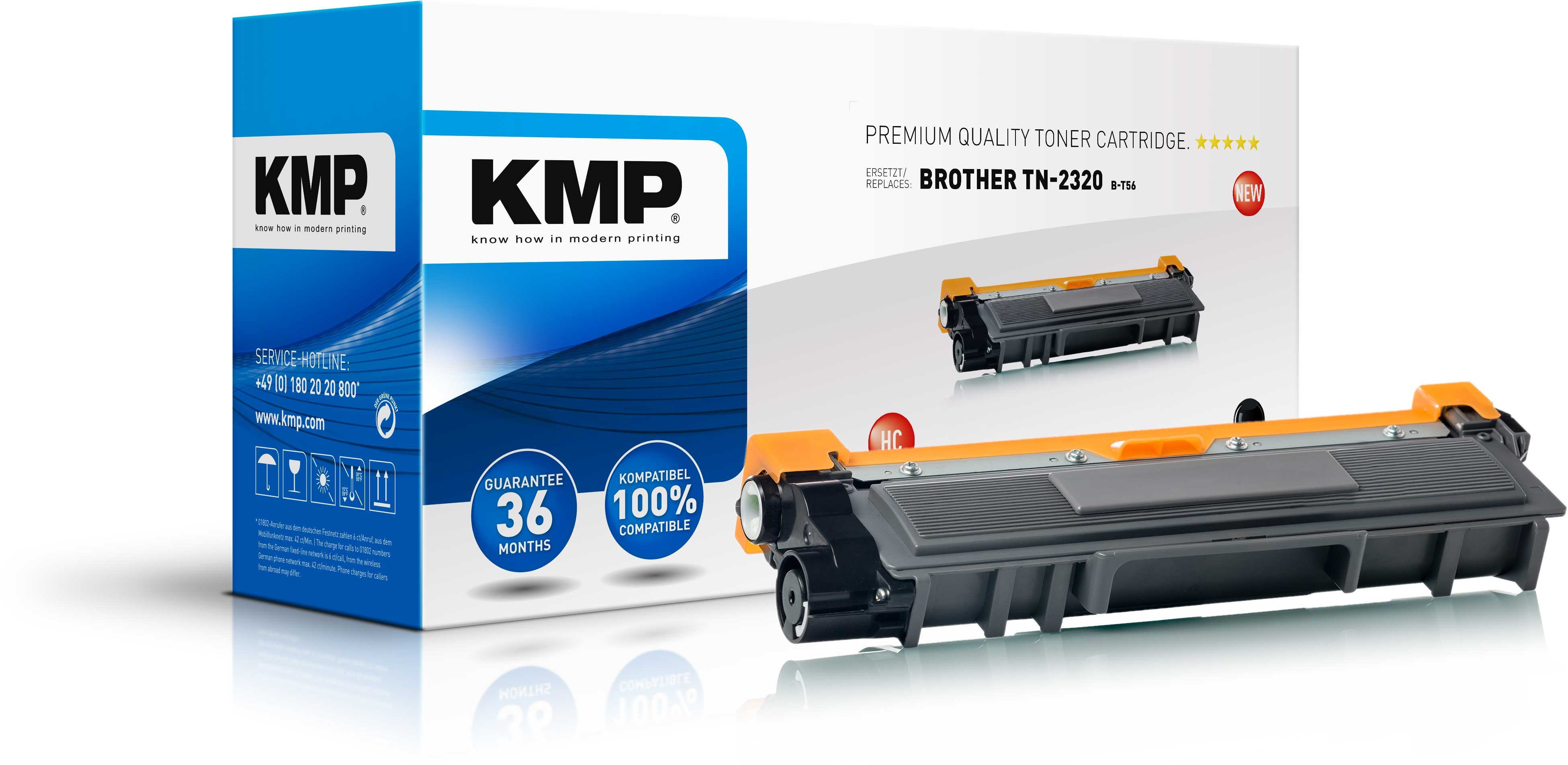 KMP B-T56 Cartouche de toner 1 pi�ce(s) Noir