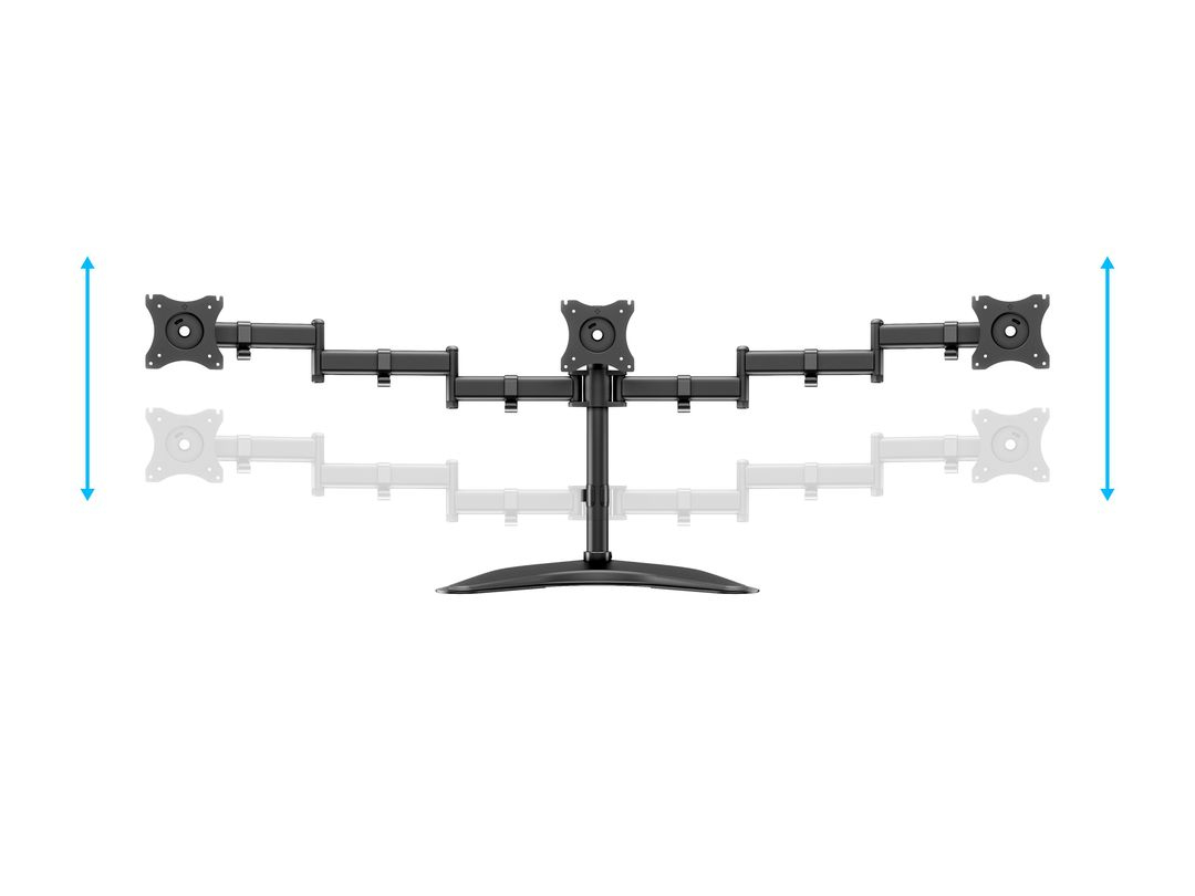 Multibrackets M Deskstand Basic Triple