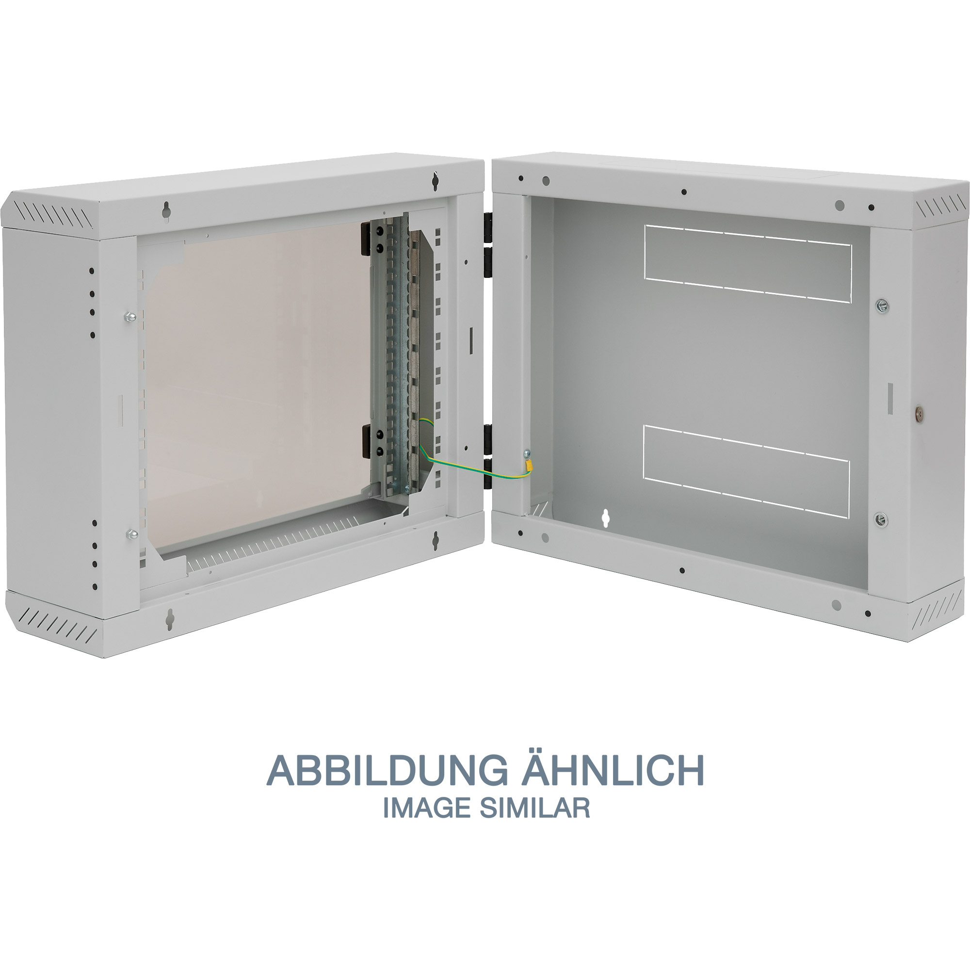 TRITON Delta B 2D - Gehuse - geeignet fr Wandmontage - RAL 7035 - 6U - 48.3 cm (19)
