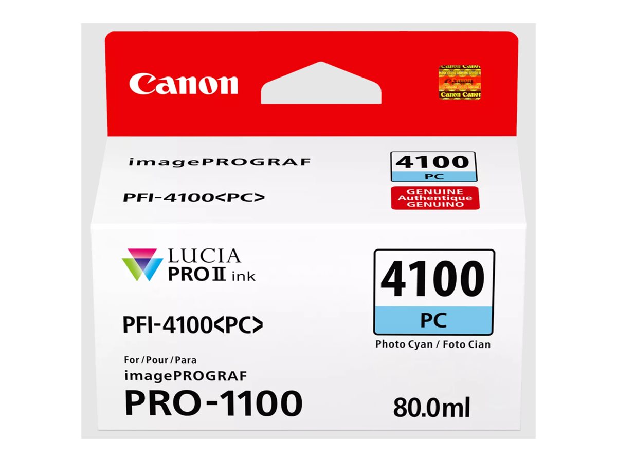 Canon PFI-4100 PC - 80 ml - Photo Cyan - original