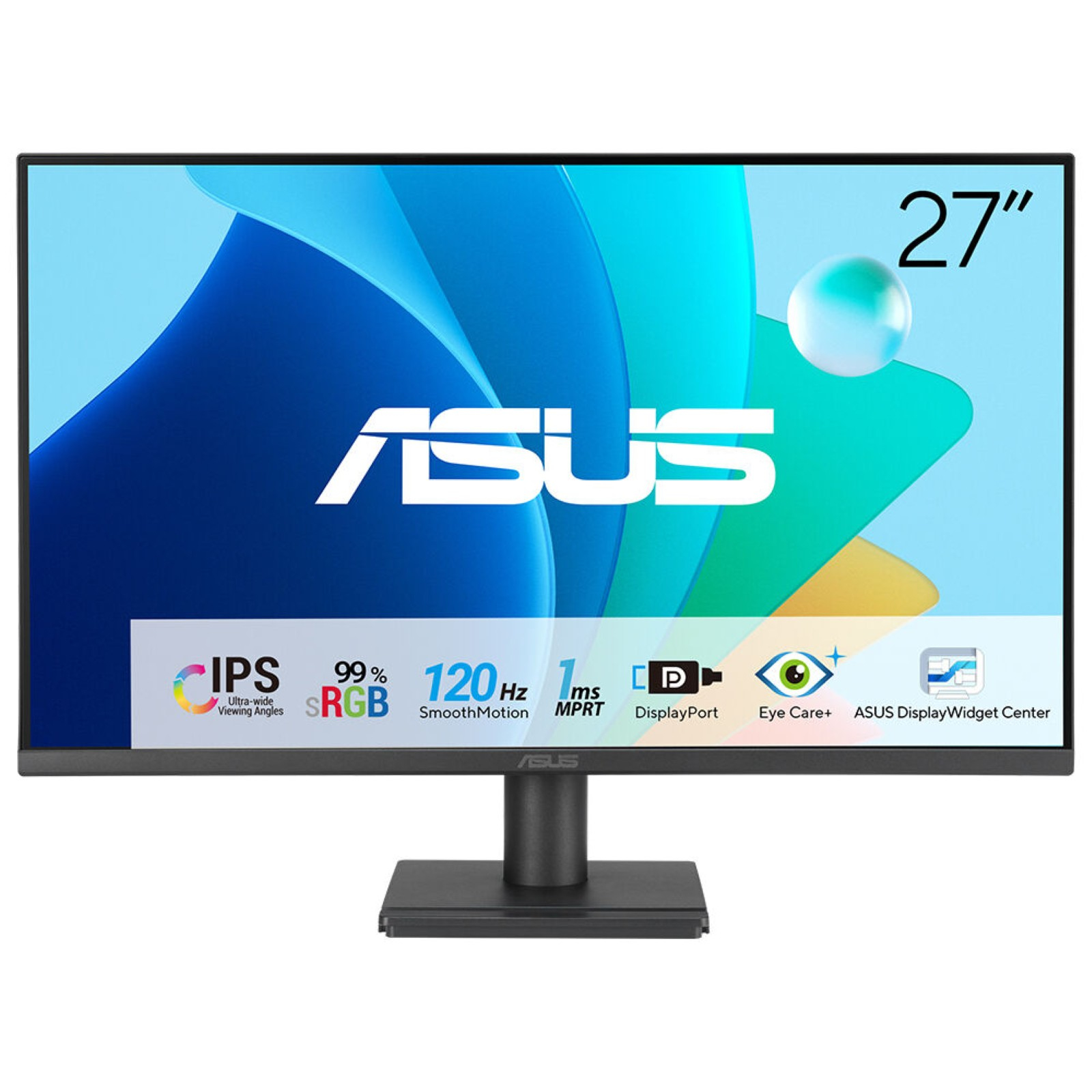 ASUS EyeCare VA279QG pantalla para PC 68,6 cm (27) 1920 x 1080 Pixeles Full HD LCD Negro
