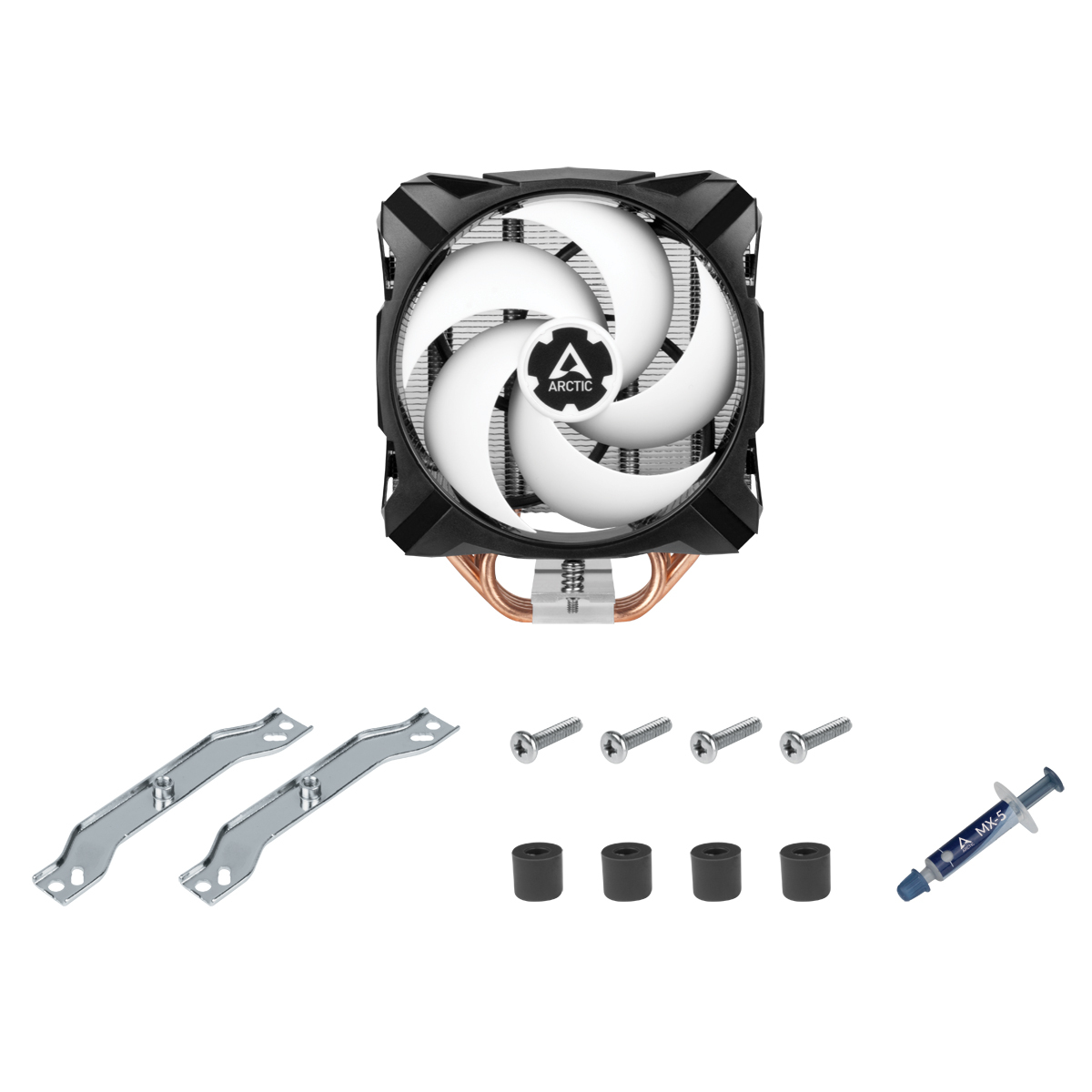 ARCTIC Freezer A35 Processeur Refroidisseur 11,3 cm Aluminium, Noir, Blanc 1 pice(s)