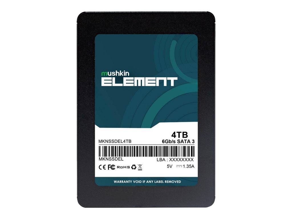 Mushkin ELEMENT - SSD - 4 TB - intern - 2.5 (6.4 cm)