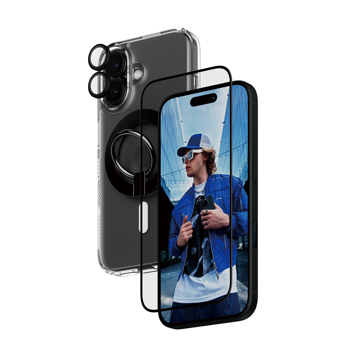 PanzerGlass 4-in-1 Pack - hintere Abdeckung