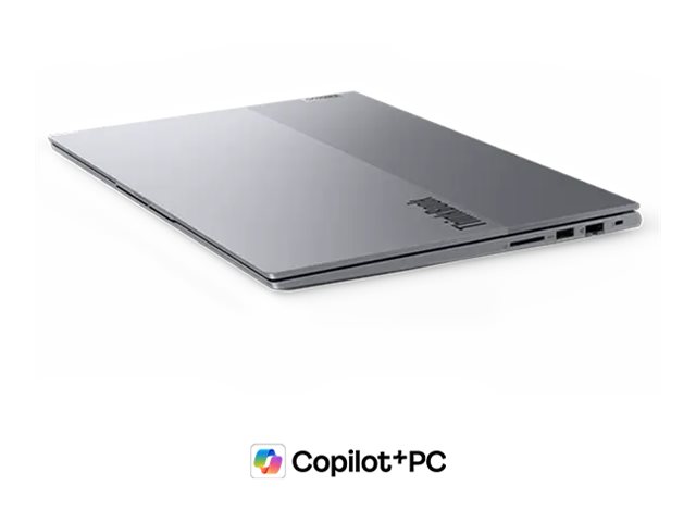 Lenovo ThinkBook 16 G9 IPL Copilot+ PC Intel Core Ultra 7 355 Laptop 40.6 cm (16) WUXGA 32 GB DDR5-SDRAM 1 TB SSD Wi-Fi 7 (802.11be) Windows 11 Pro German Grey
