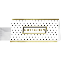Sigel 10 Gutscheine Golden Glimmer DS100
