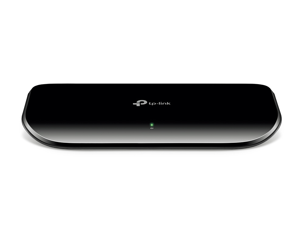 TP-Link TL-SG1008D switch No administrado Gigabit Ethernet (10/100/1000) Negro