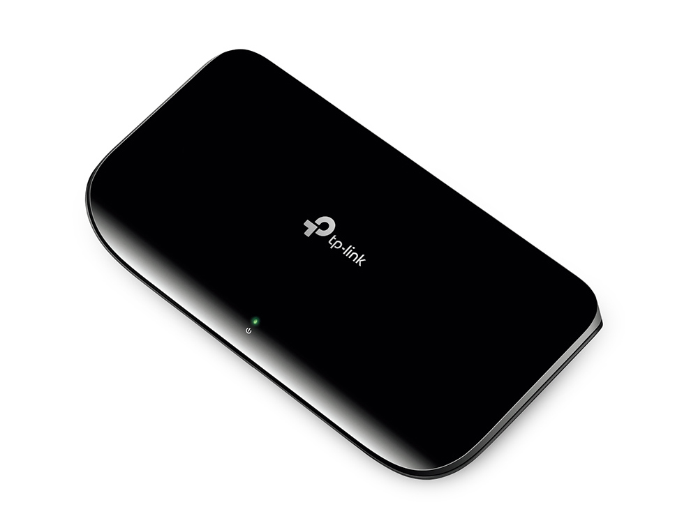 TP-Link TL-SG1008D switch No administrado Gigabit Ethernet (10/100/1000) Negro