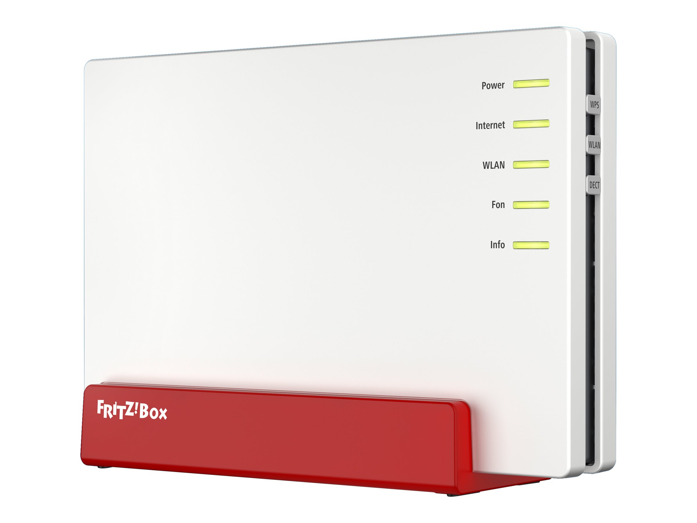 AVM FRITZ!Box 7583 - Wireless Router - DSL-Modem - 4-Port-Switch - GigE - WAN-Ports: 2 - Wi-Fi 5 - Dual-Band - VoIP-Telefonadapter (DECT)