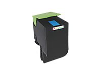 Armor OWA - Cyan - kompatibel - wiederaufbereitet - Tonerpatrone (Alternative zu: Lexmark 80C2SC0)