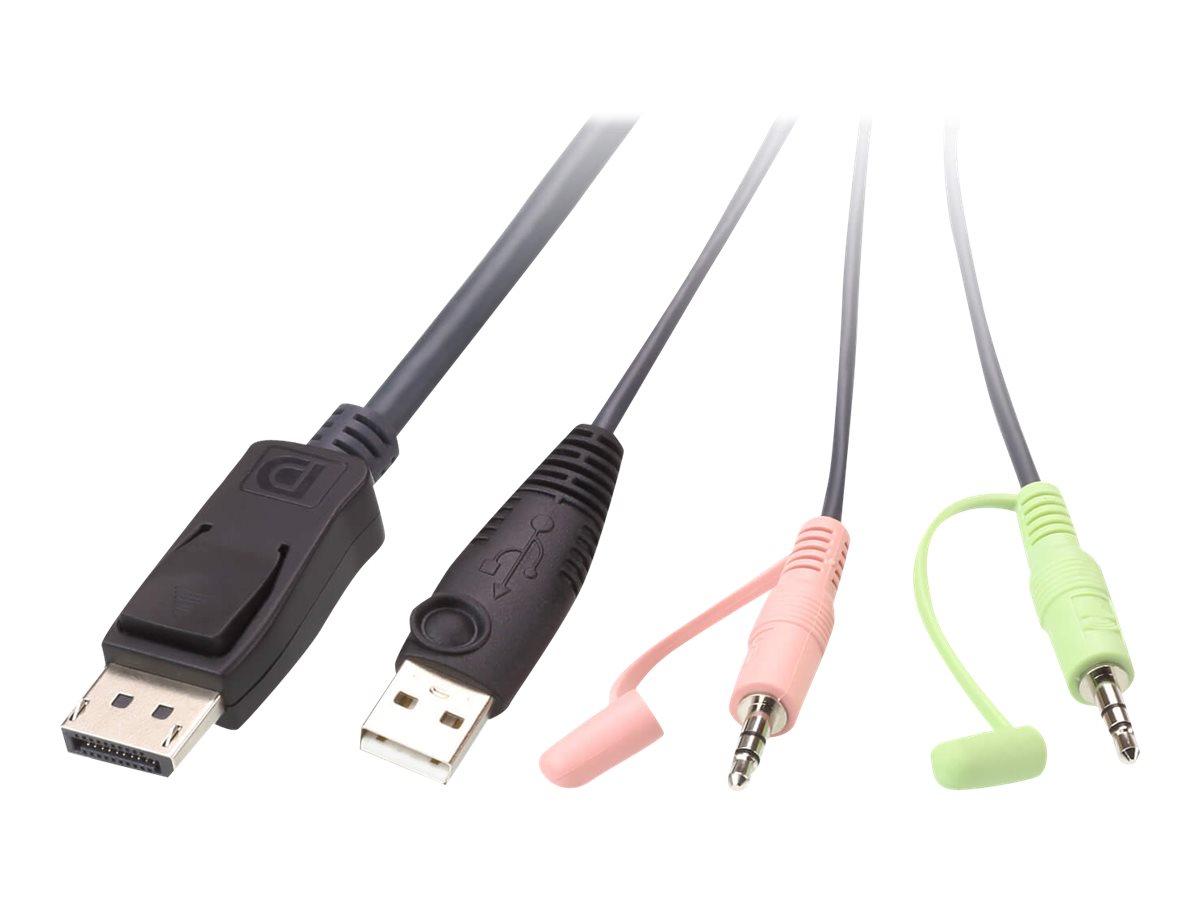 ATEN CS22DP - KVM-/Audio-/USB-Switch - 2 x KVM/Audio/USB