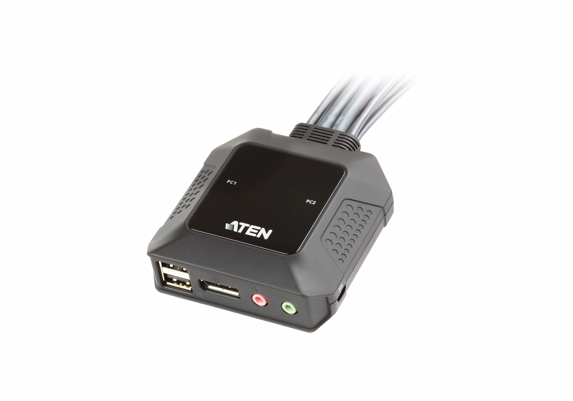 ATEN CS22DP - KVM-/Audio-/USB-Switch - 2 x KVM/Audio/USB
