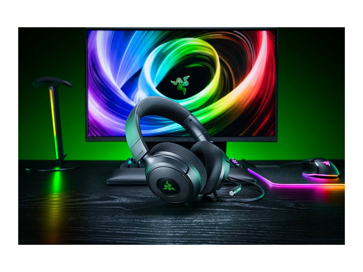 Razer Kraken V4 X Sensa HD Haptics - Headset
