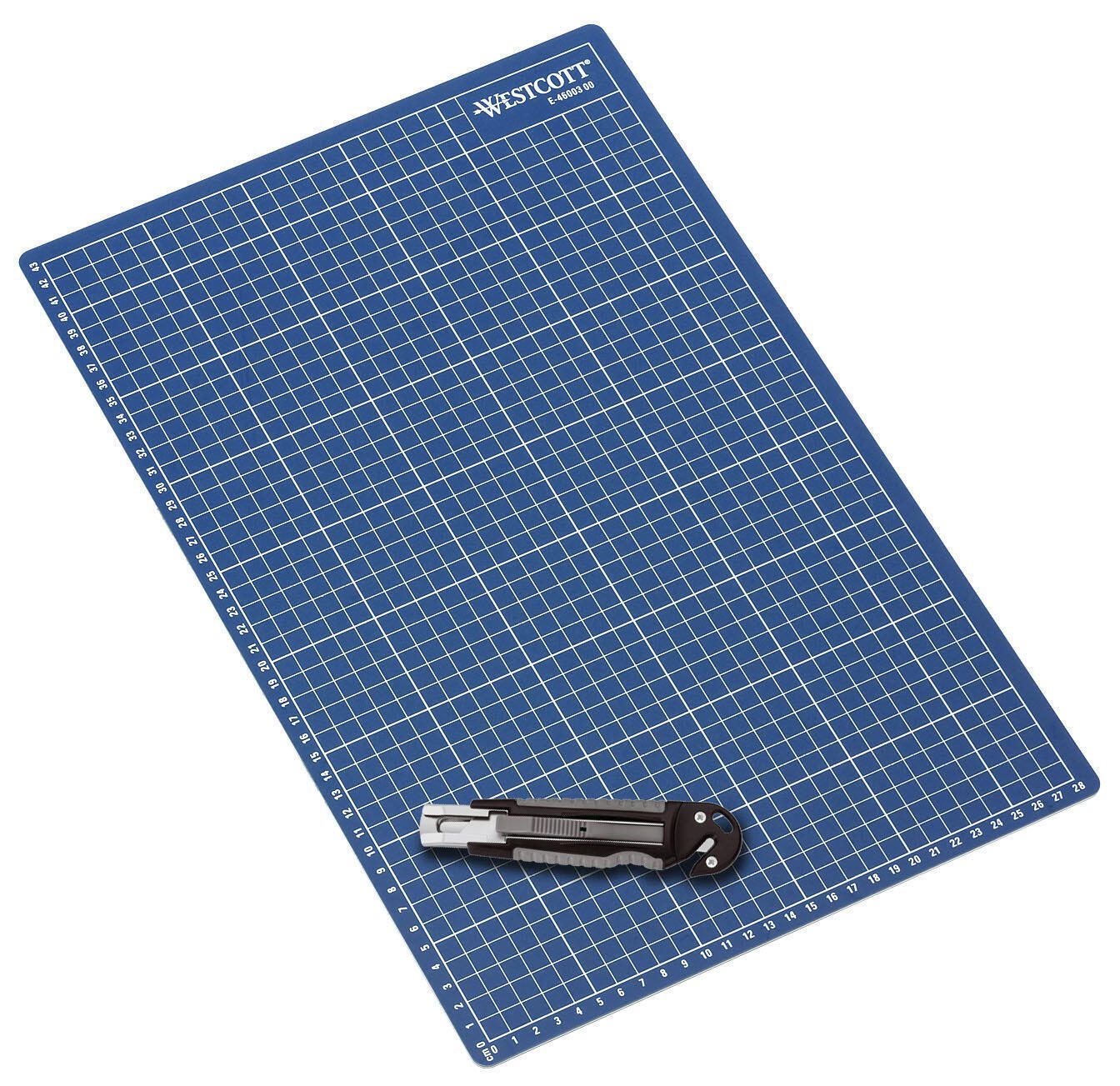 Westcott Schneidematte 30x45cm blau 3mm Strke