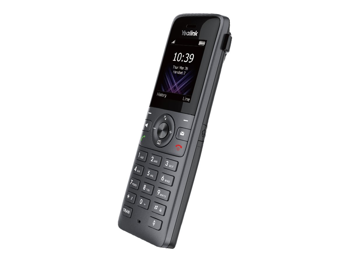 Yealink téléphone fixe Noir 20 lignes TFT Wifi (W79P)