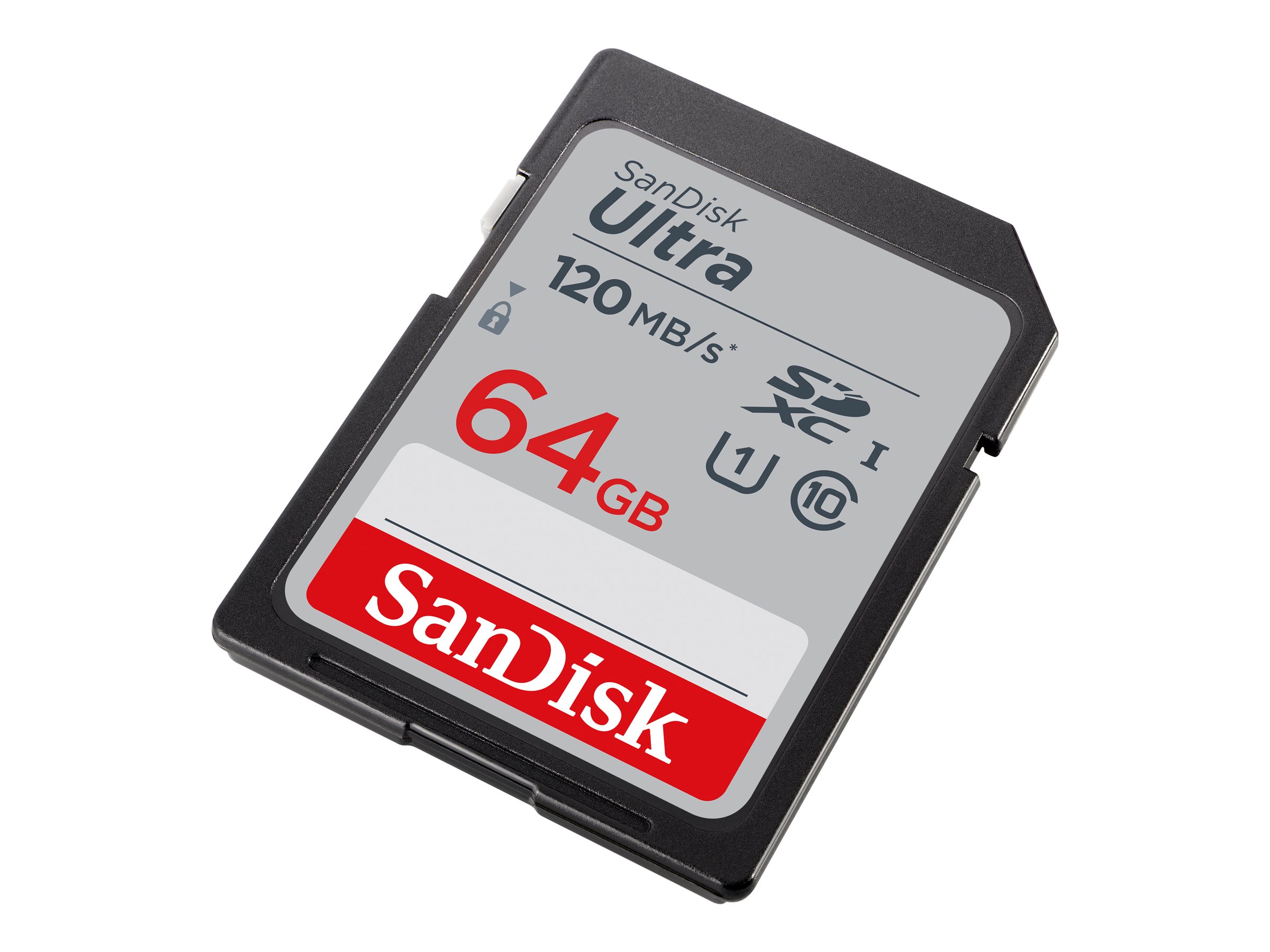 SanDisk SDSDUNB-064G-GN6IN  SanDisk Ultra 64 Go SDXC UHS-I Classe 10