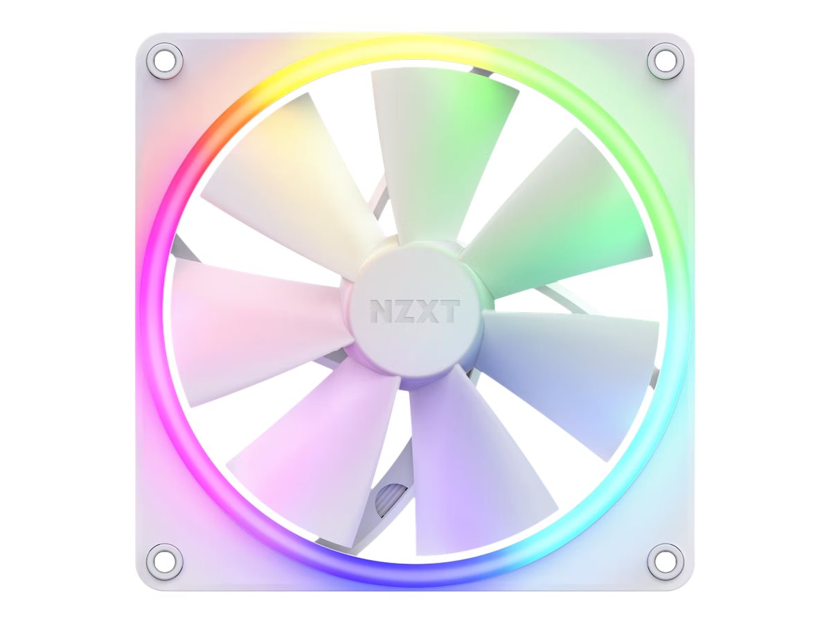 NZXT F140 RGB Boitier PC Ventilateur 14 cm Blanc 1 pice(s)