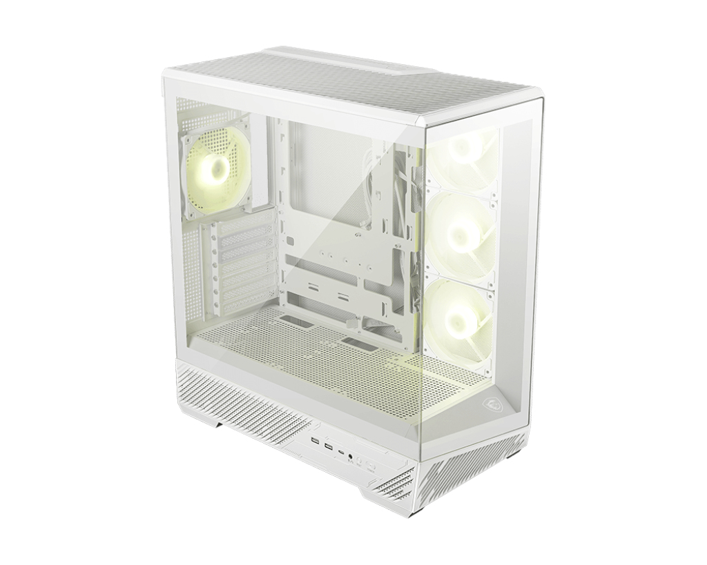 MSI MAG PANO 130R PZ WHITE computer case Midi Tower Bianco