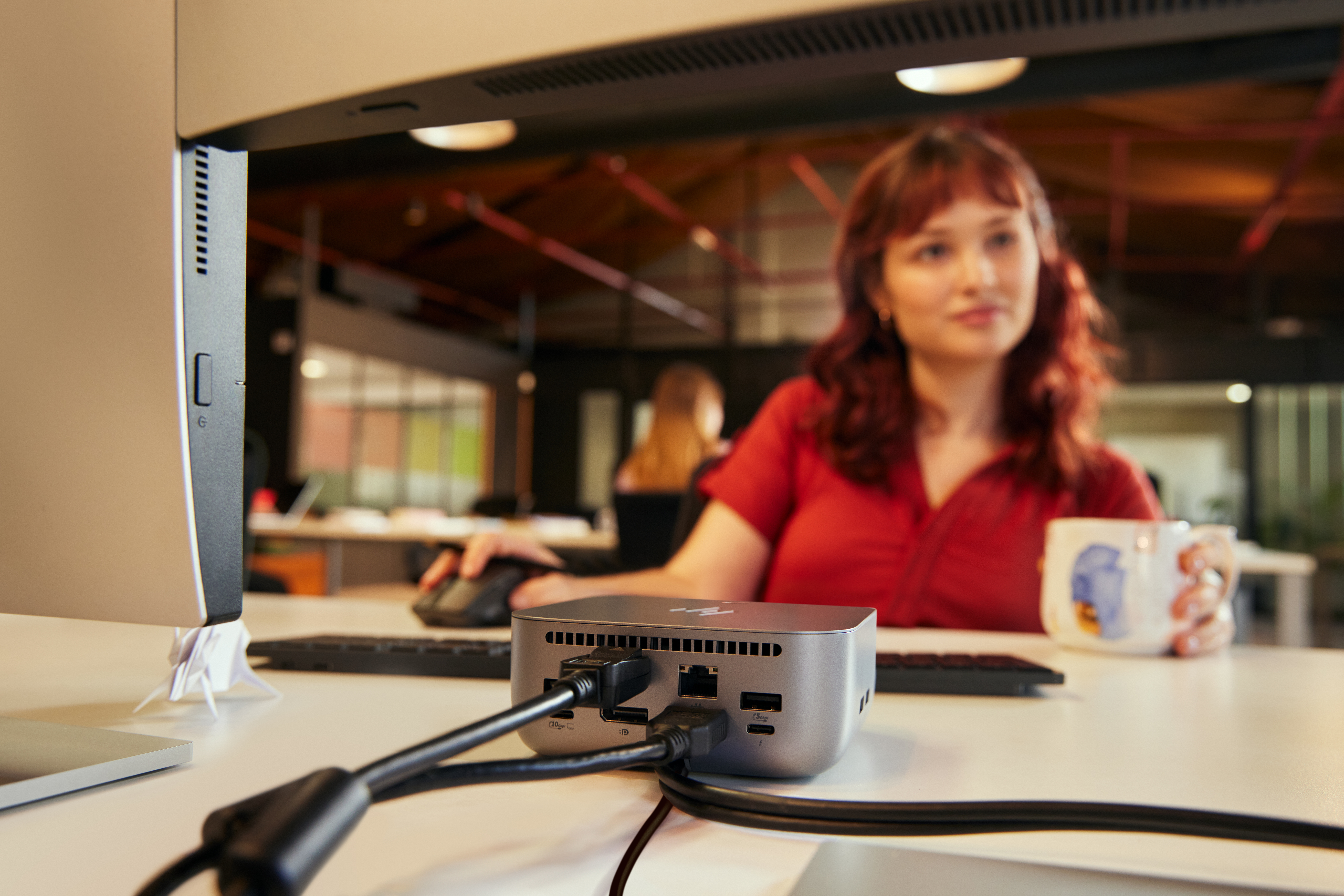 HP Clavier USB ultra-fin Bus v2 avec Smart Card