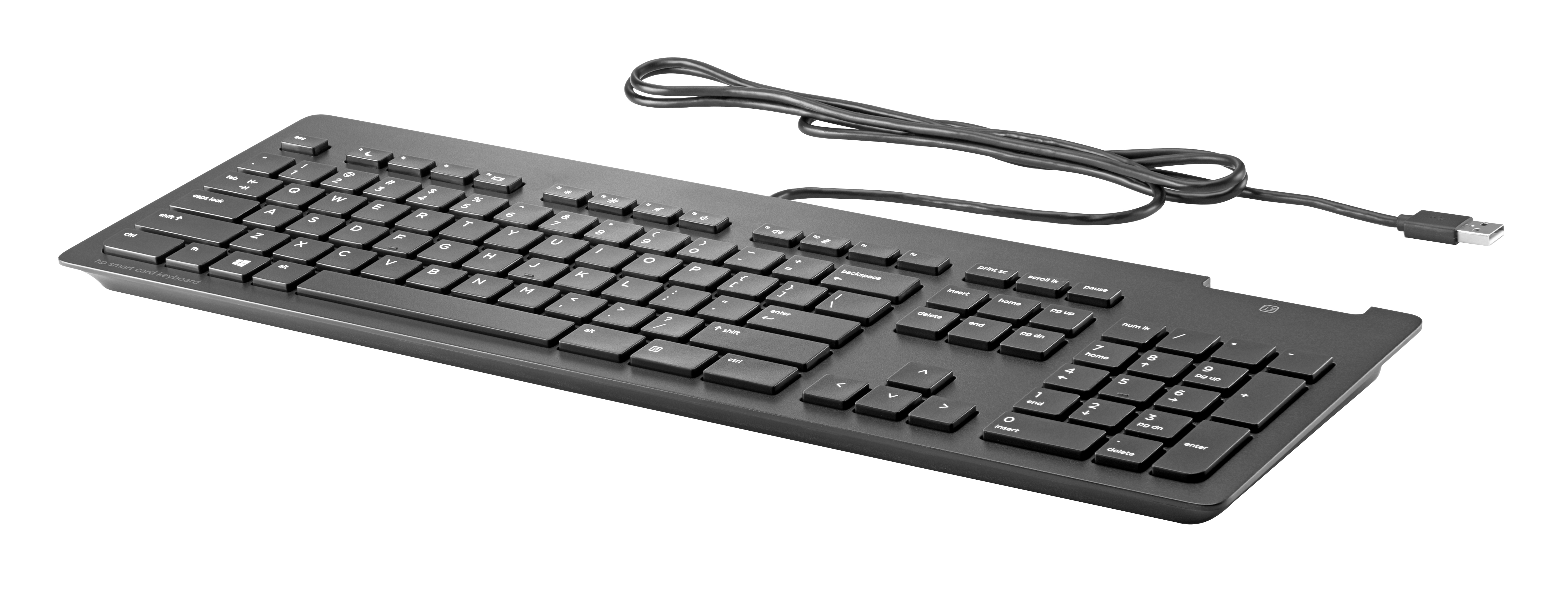 HP Clavier USB ultra-fin Bus v2 avec Smart Card