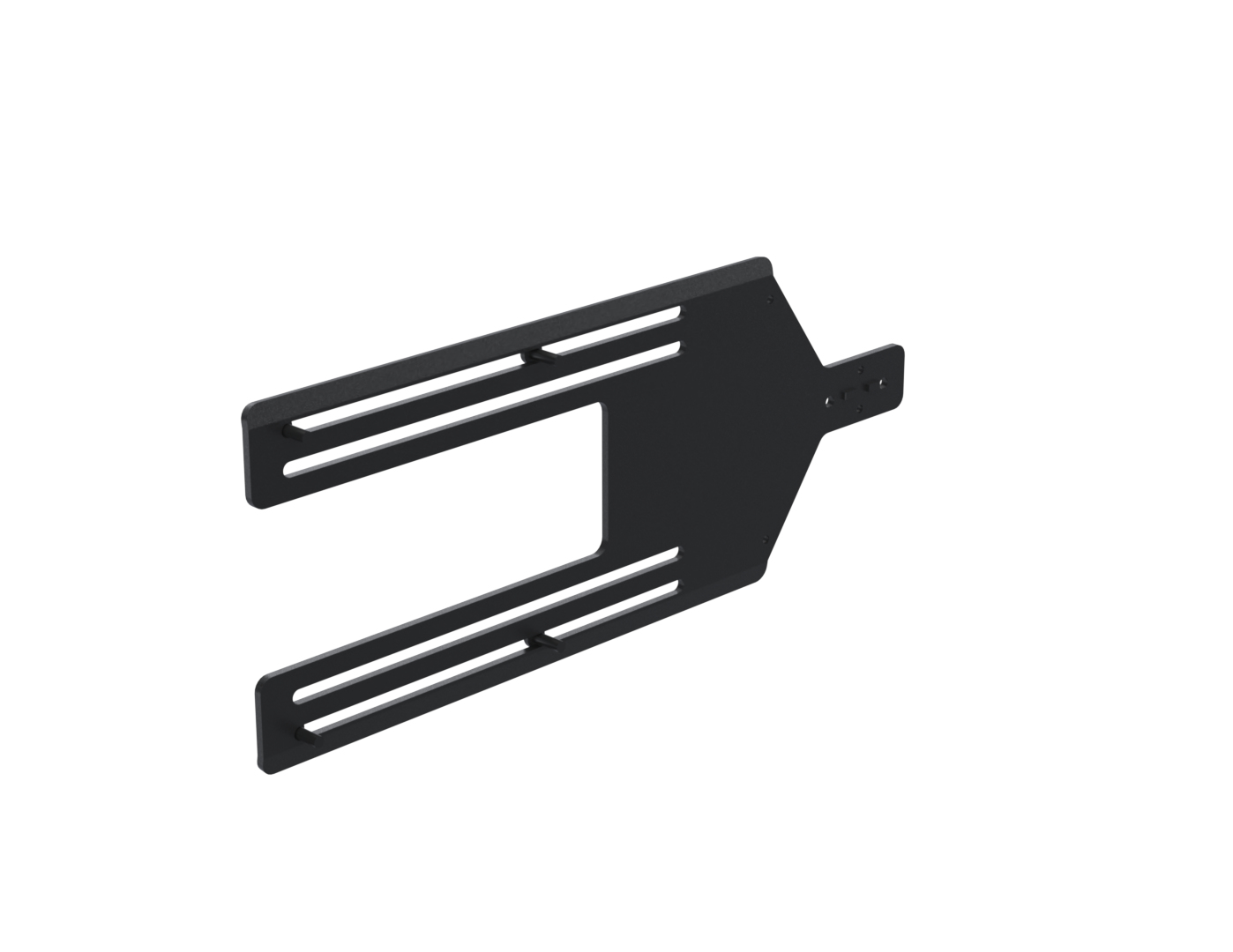 Ergonomic Solutions PERIPHERAL PAYMENT BRACKETBLACK