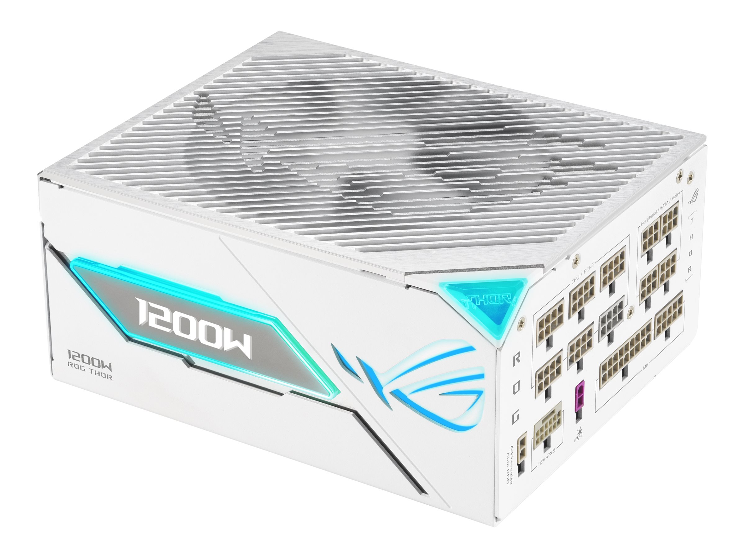 ASUS ROG -THOR-1200P3-WHITE-GAMING unit� dalimentation d�nergie 1200 W 20+4 pin ATX ATX Blanc