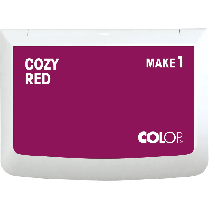 COLOP MAKE1 Stempelkissen cozy red retail