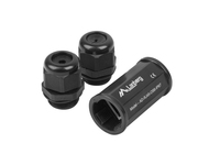 Lanberg AD-RJ45-OS6-IP67 - RJ-45 - RJ-45 - Schwarz
