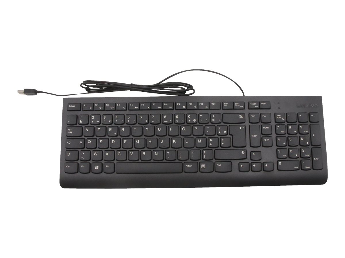 Lenovo USB Calliope clavier AZERTY Fran�ais Noir