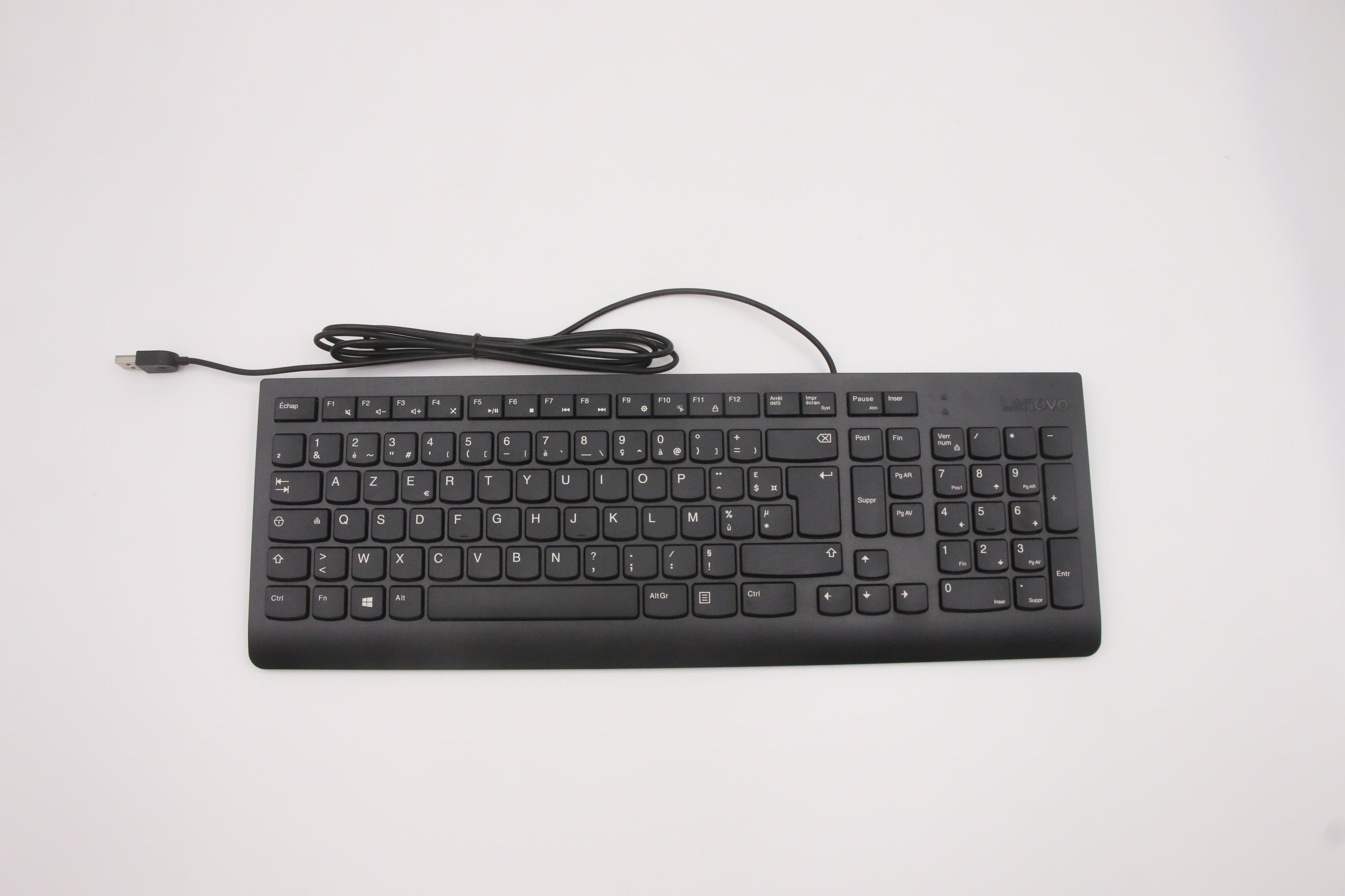 Lenovo USB Calliope clavier AZERTY Fran�ais Noir