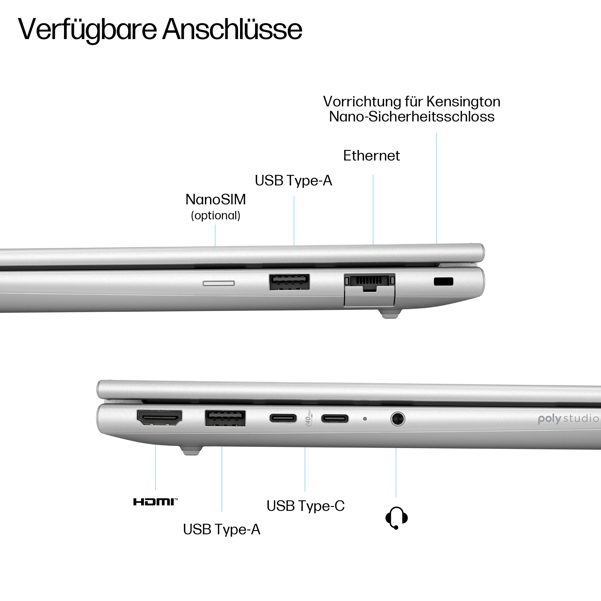 HP ProBook 4 G1i Notebook Next Gen AI - 177�-Scharnierdesign - Snapdragon X X1-26-100 - Win 11 Pro - Qualcomm Adreno - 16 GB RAM - 512 GB SSD NVMe - 35.6 cm (14)