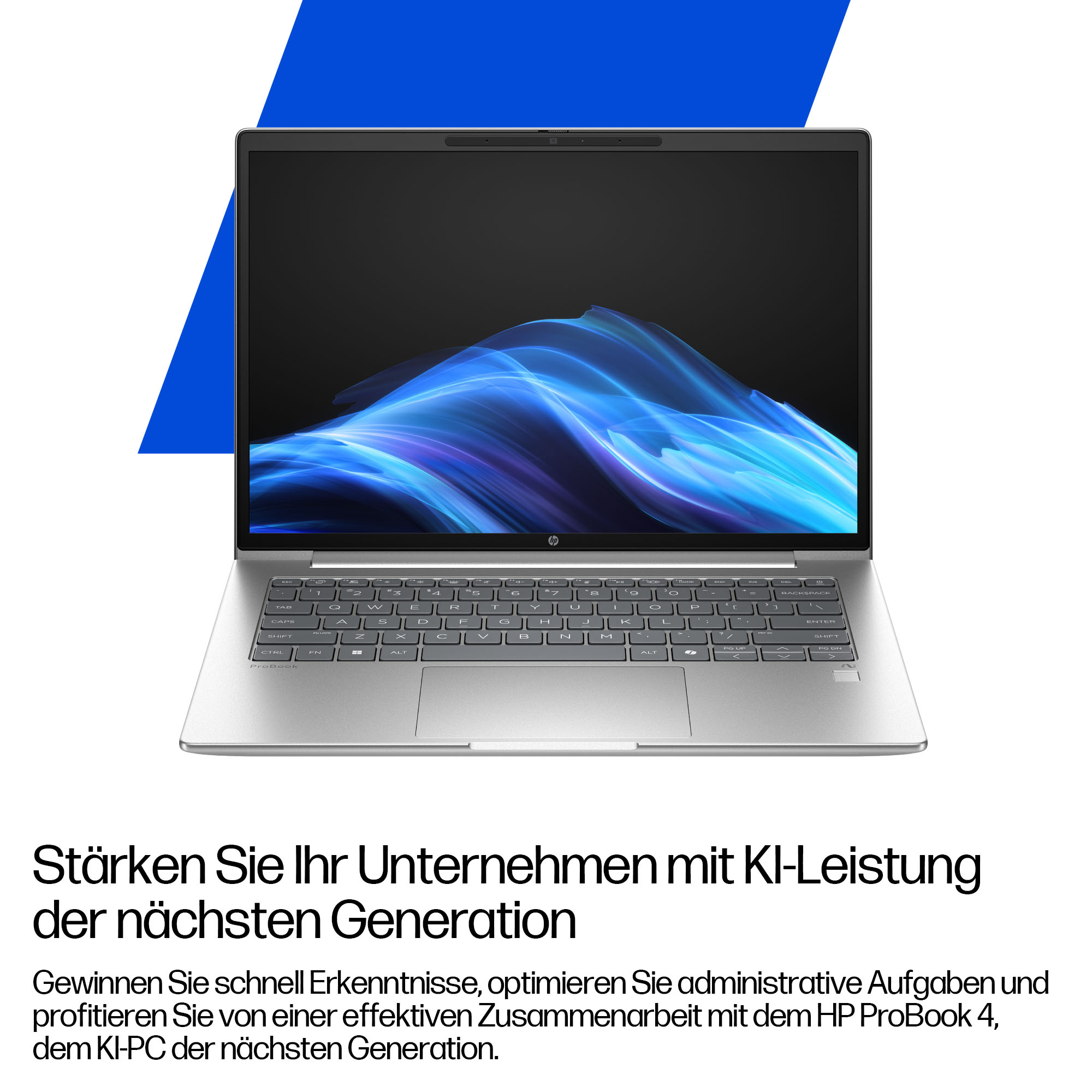 HP ProBook 4 G1i Notebook Next Gen AI - 177�-Scharnierdesign - Snapdragon X X1-26-100 - Win 11 Pro - Qualcomm Adreno - 16 GB RAM - 512 GB SSD NVMe - 35.6 cm (14)