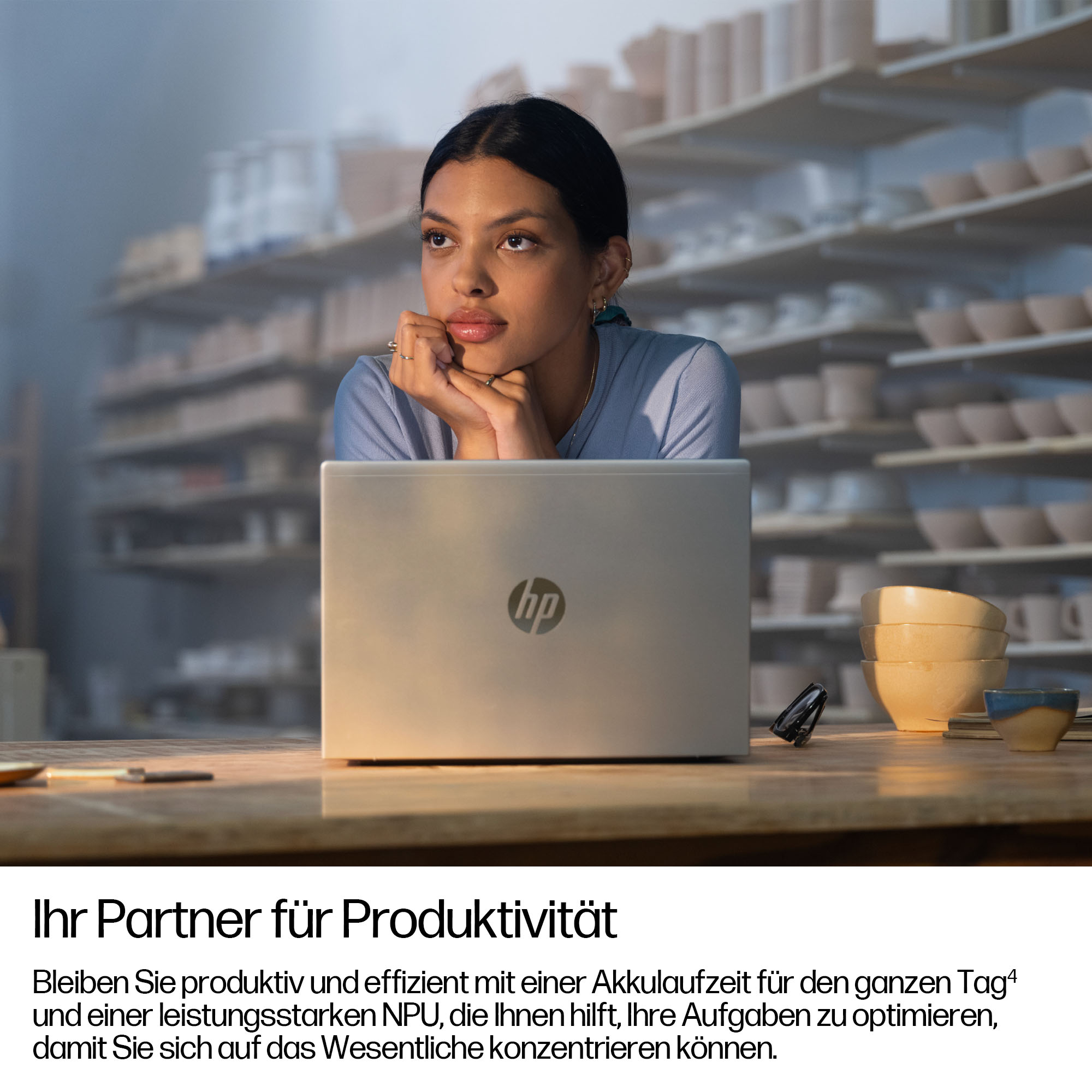 HP ProBook 4 G1i Notebook Next Gen AI - 177�-Scharnierdesign - Snapdragon X X1-26-100 - Win 11 Pro - Qualcomm Adreno - 16 GB RAM - 512 GB SSD NVMe - 35.6 cm (14)