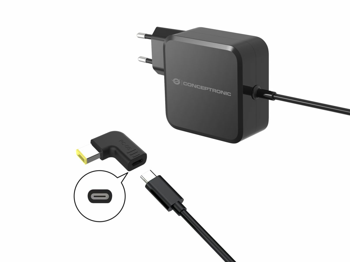 Conceptronic ABBY15PC05 accesorio para portatil Clavija de adaptador de corriente para ordenador porttil