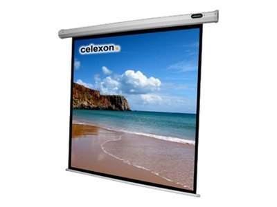 celexon Economy electric screen - Leinwand - Deckenmontage m�glich, geeignet f�r Wandmontage - motorisiert - 311 cm (122)