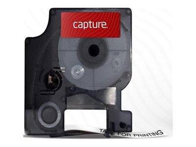 Capture CA-18055 nastro per etichettatrice Nero su bianco