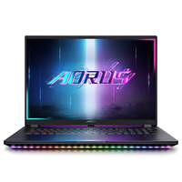 GIGABYTE AORUS MASTER 18 BYHC5DED65SP laptop Intel Core Ultra 9 275HX Computer portatile 45,7 cm (18) WQXGA 32 GB DDR5-SDRAM 2 TB SSD NVIDIA GeForce RTX 5080 Wi-Fi 7 (802.11be) Windows 11 Pro Nero