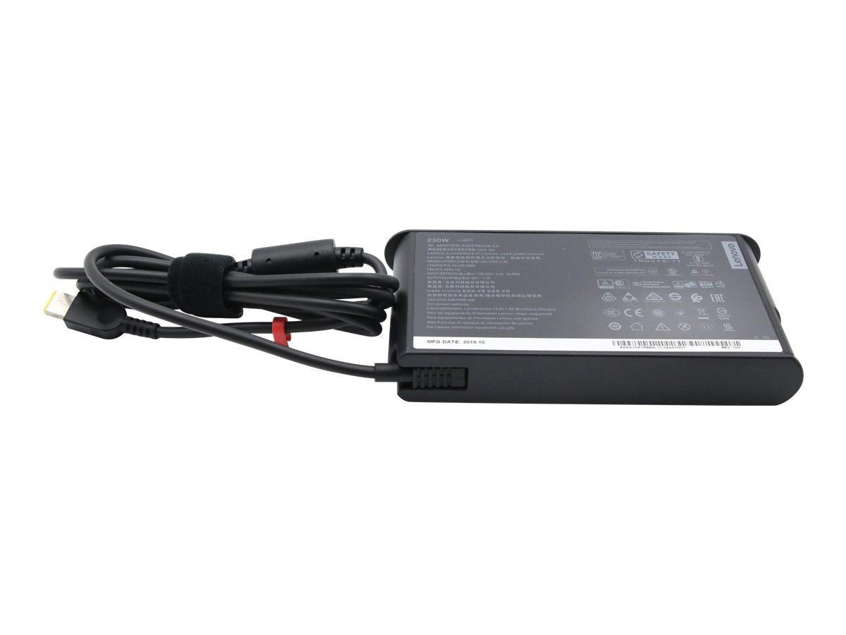Lenovo Netzteil - 230 Watt - Indien - f�r ThinkPad Thunderbolt 3 Workstation Dock, Thunderbolt 3 Workstation Dock Gen 2 (230 Watt)