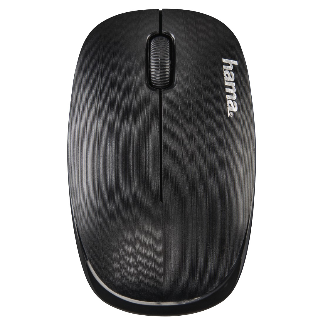 Hama | Rat�n MW-110 Negro (Rat�n �ptico inal�mbrico y compacto con nano receptor, para diestros y zurdos), color negro.