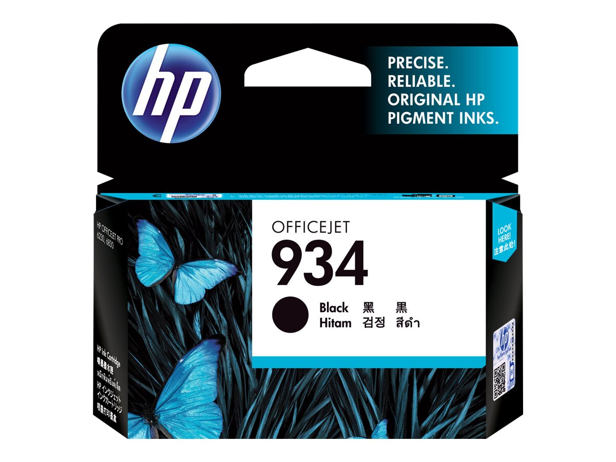 HP 934 - Schwarz - Original - Tintenpatrone - fr Officejet 6812, 6815, 6820
