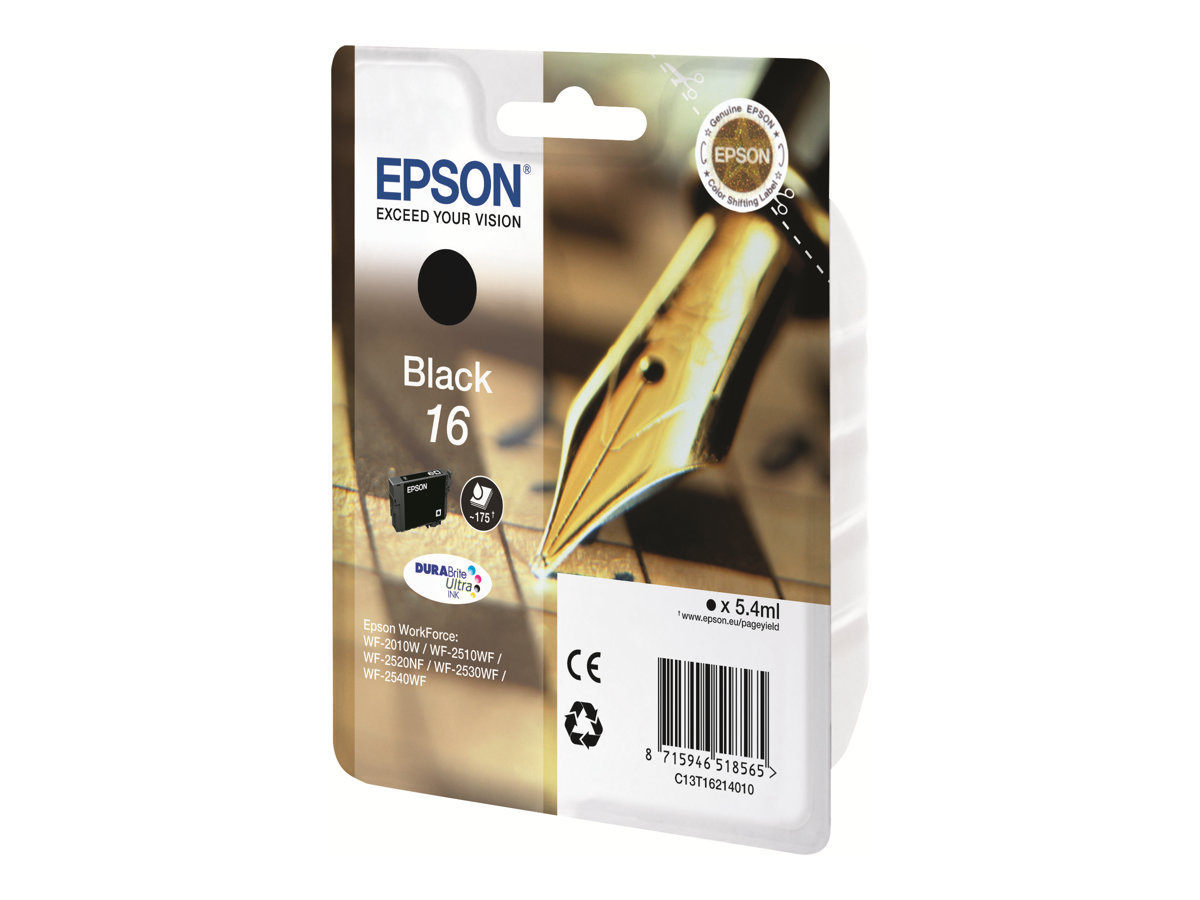 Epson Pen and crossword Singlepack Black 16 DURABrite Ultra Ink