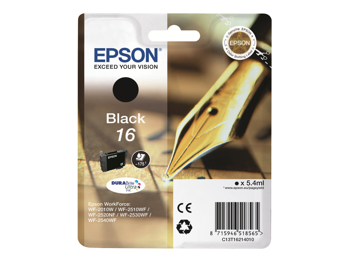 Epson Pen and crossword Singlepack Black 16 DURABrite Ultra Ink