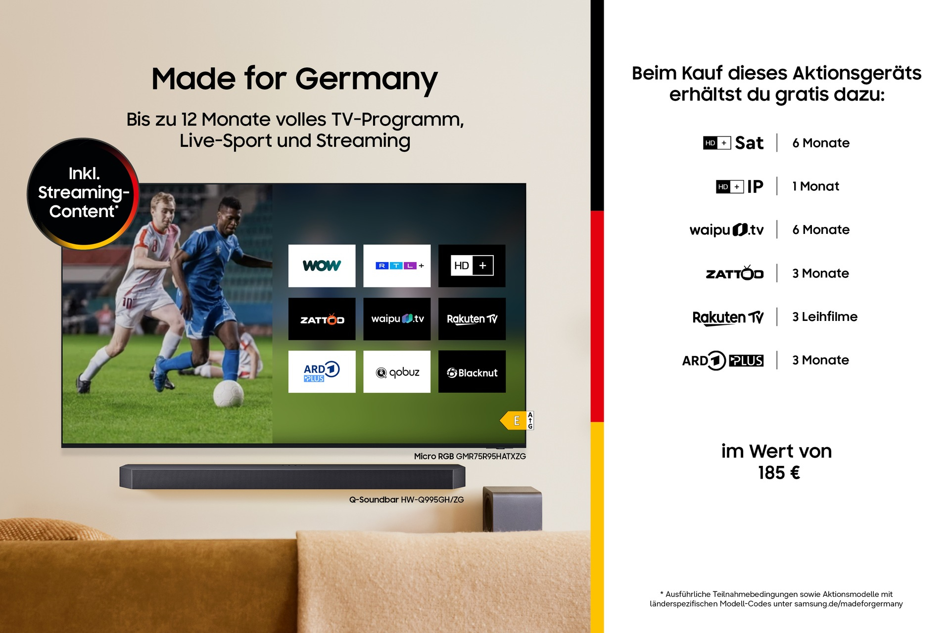 Samsung GU50U8079HU - 125 cm (50) Diagonalklasse U8079H Series LCD-TV mit LED-Hintergrundbeleuchtung - Crystal UHD - Smart TV - Tizen OS - 4K UHD (2160p)