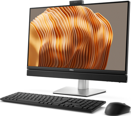 DELL Pro QB24250 Intel Core Ultra 5 245 61 cm (24) 1920 x 1080 Pixel PC All-in-one 16 GB DDR5-SDRAM 512 GB SSD Windows 11 Pro Wi-Fi 6E (802.11ax) Nero, Argento