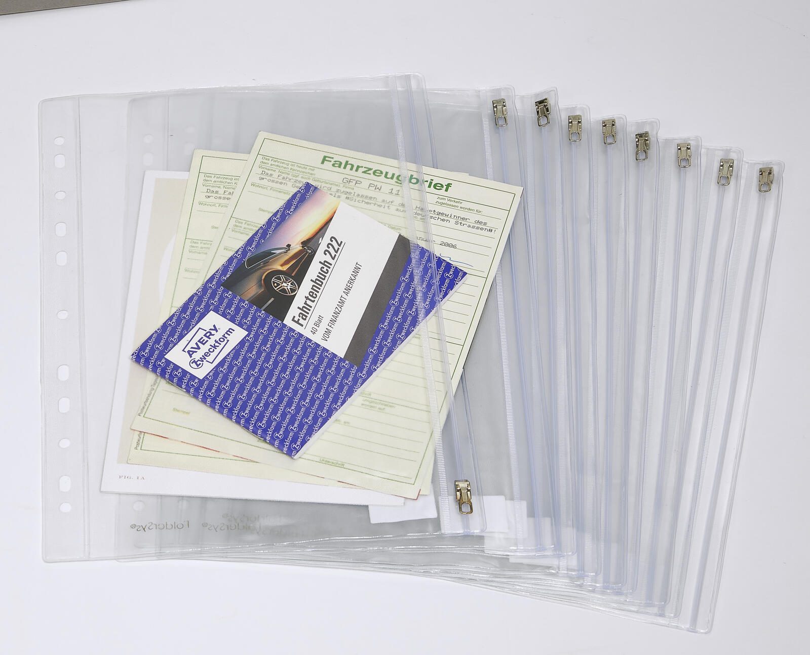 FolderSys Sammelhlle 40410-00 213/190x305mm PVC transparent