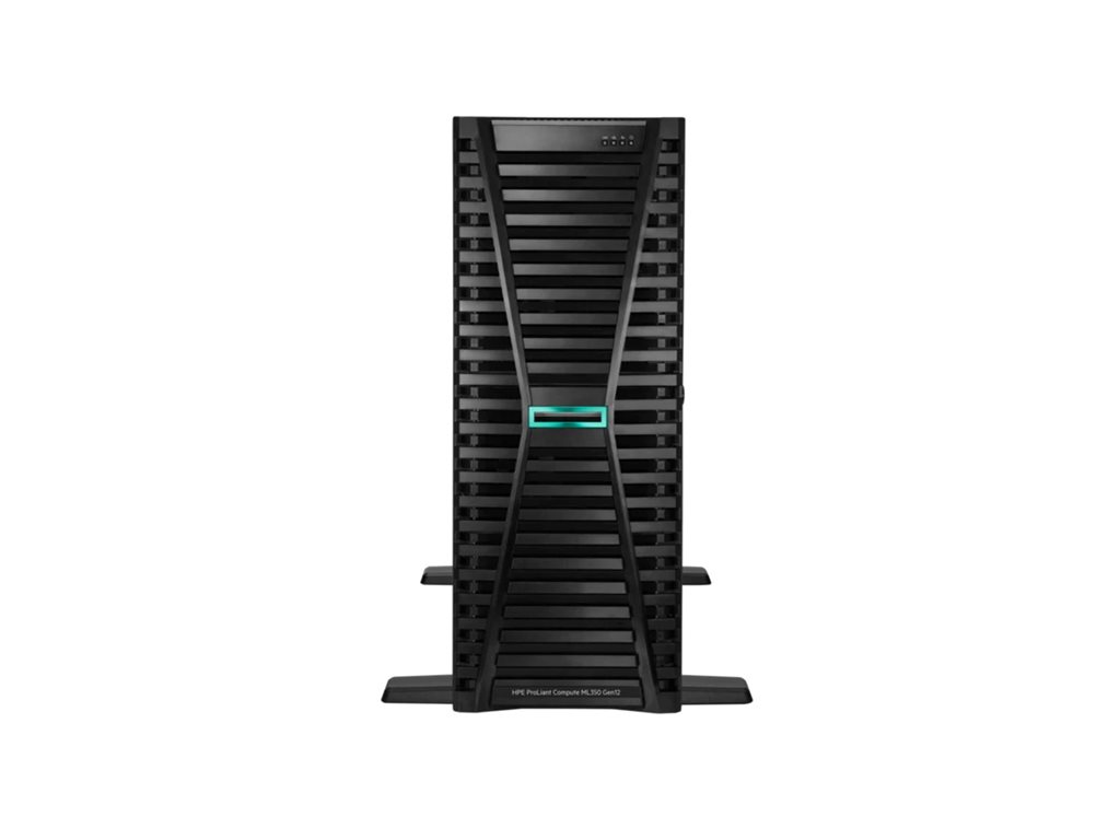 HPE ProLiant Compute ML350 Gen12 - Server - Tower - 4U - zweiweg - 1 x Xeon 6505P / 2.2 GHz - RAM 64 GB - SATA/SAS/NVMe - Hot-Swap 6.4 cm (2.5)