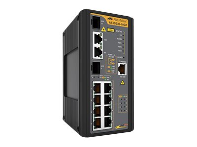 Allied Telesis AT-IS230-10GP-80 Managed L2 Gigabit Ethernet (10/100/1000) Power over Ethernet (PoE) Black