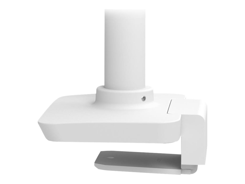 Ergotron LX Dual Direct - Befestigungskit (Gelenkarm, Stange, 2 Drehgelenke, Arm f�r zwei Bildschirme, Basis, flache C-Tischklemme)