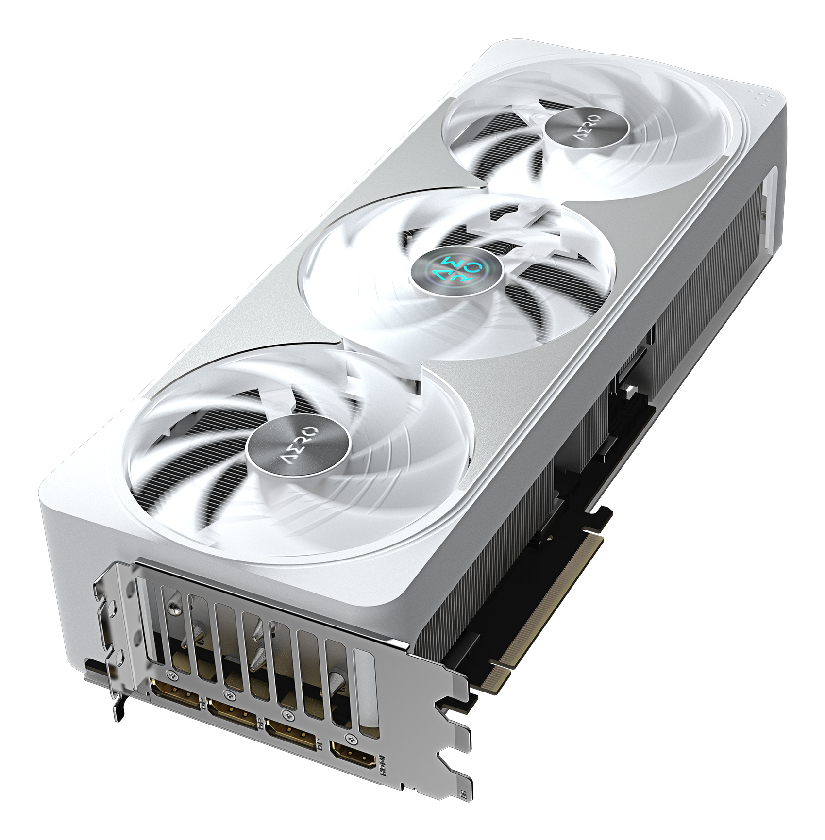 GIGABYTE GeForce RTX 5070 Ti AERO OC 16G Carte Graphique - 16 Go GDDR7, 256 bits, PCI-E 5.0, 2588 MHz Core Clock, 3 x DP 2.1a, 1 x HDMI 2.1b, NVIDIA DLSS 4, GV-N507TAERO OC-16GD