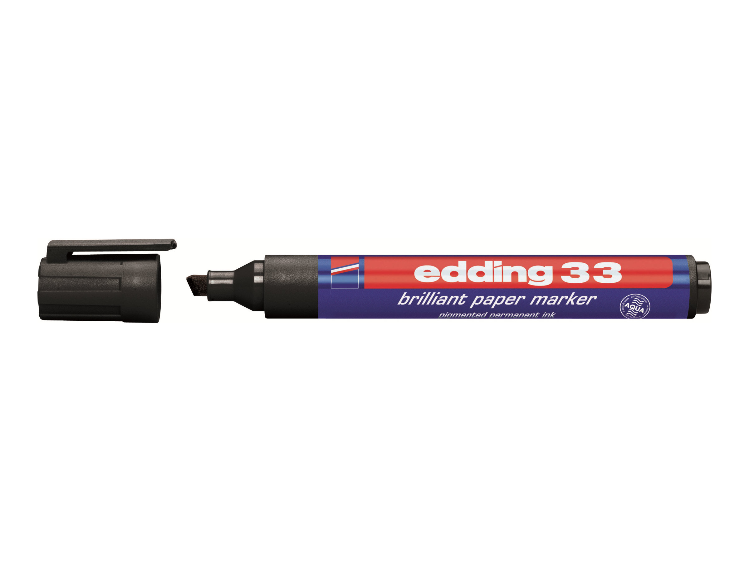 EDDING 4-33001 Pigmentmarker Schwarz 1 mm 5 mm 1 St./Pack.